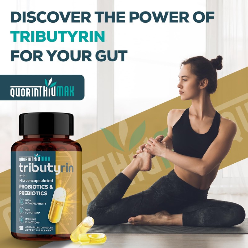 Tributyrin Supplement for Gut & Immune 800mg | High Bioavailability