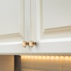 JOY DECOR 25 Pack Champagne Bronze Cabinet Knobs 1-1/6 Inch