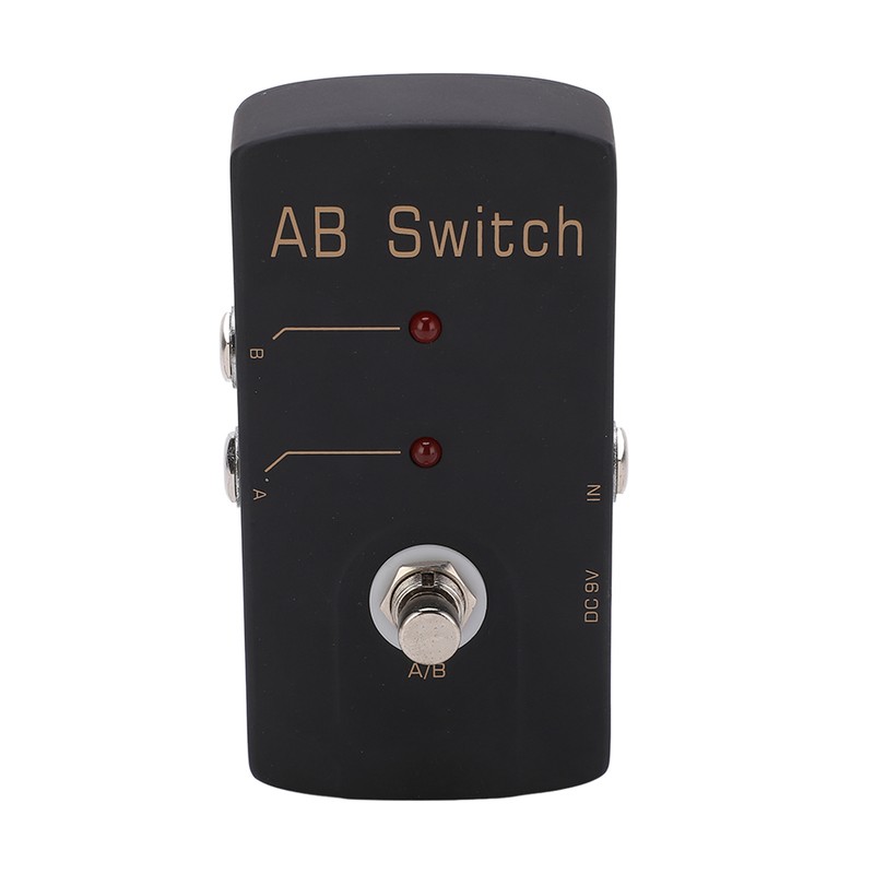 AB Switch Effect Line Selection Pedal Monoblock Electric Guitar Effector