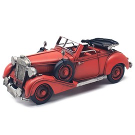 Lesser & Pavey Ornament, Tin, Vintage Car, One Size