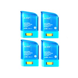AHC Natural Perfect Sun Double Shield Sun Stick SPF50+/PA++++ 22g/1 Count, 14g, 4 Count / AHC 에이 에이치 씨 내추럴 퍼펙선 더블 쉴드 선 스틱 SPF50+/PA++++ 22g/1개, 14g, 4개