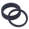 4 Pcs Silent Crossover Rings Rubber Shock Absorber Silencer Ring