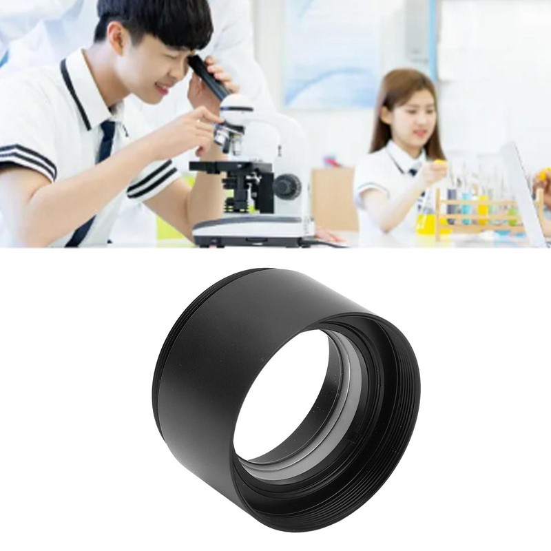 Microscope Objective Lens 0.5X 48mm Thread Blue Light Blocking Microscope