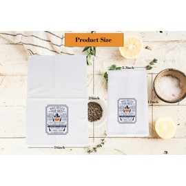 Funny BBQ Rules Kitchen Towels Barbecue Masters Gift Cooking Gifts for Grill Lover (BBQ Rules CA Towel)