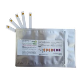 SimplexHealth Heavy Metals Water Test Strips. A combined test for Iron, Copper, Cobalt, Zinc, Cadmium, Nickel, Lead, Mercury (5 Test Strips)