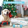 PETGEEK Interactive Dog Bone Toy, Automatic Dog Chase Toy, Electronic
