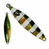 Haruka Slow Pitch Fishing Jigs, 100g, Set of 5, Glow-in-Dark,