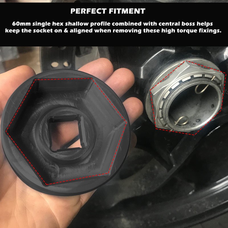 60mm Rear Wheel Axle Nut Socket Tool for KTM Super
