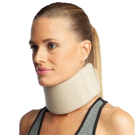 Foam Neck Collar Basic Support Disc Hernia Osteoarthritis Brace Medical Grade Small Medium Large Men Women Cervical Posture (M)