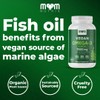 Fish Oil Alternative - Vegan Omega 3 Supplement Algae Oil