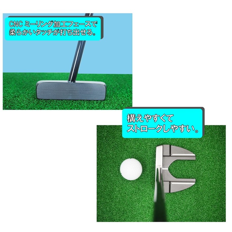 ORLIMAR TARGET HUNTER Target Hunter Freestanding Putter Center Shaft [Standing