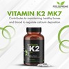 Vitamin K2 MK7 100mcg 60 High Strength Tablets 2 Months