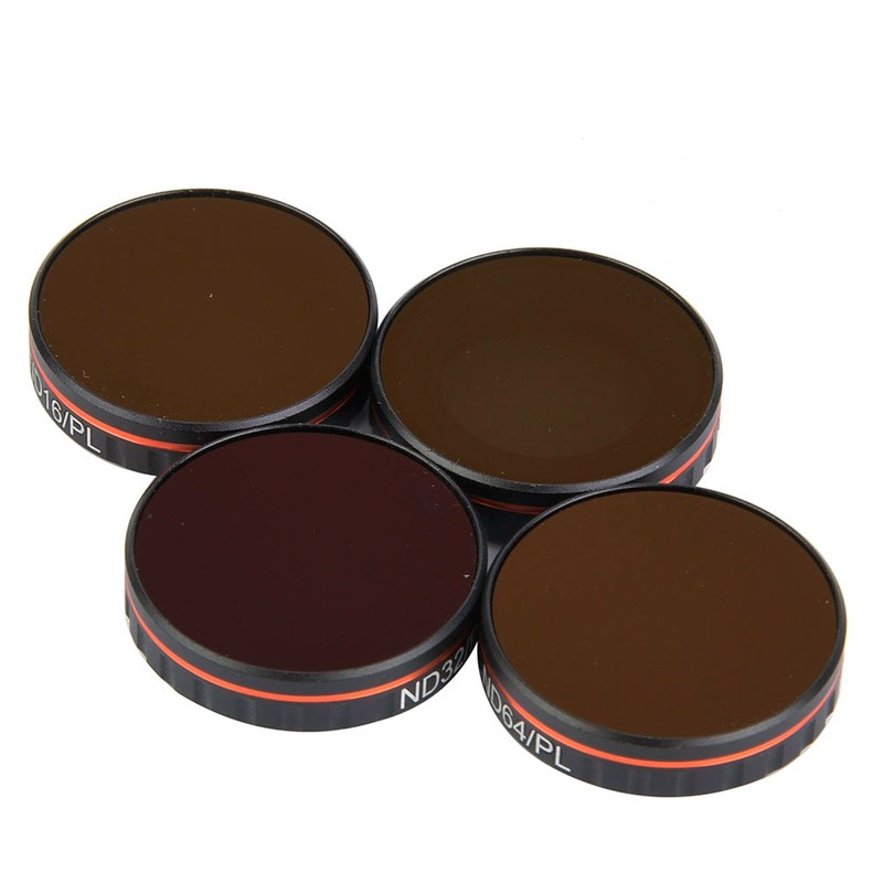 4 Pcs Camera Lens Filter Kit for DJI Osmo Action