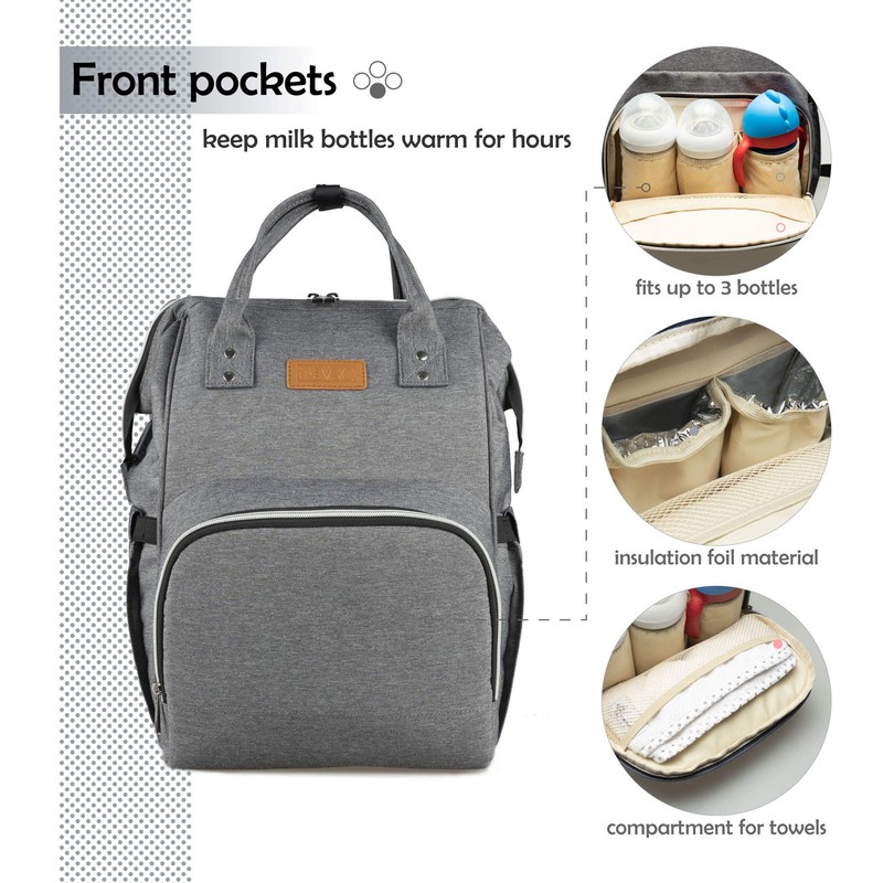 Neveq baby changing backpack, baby bag for travel, changing bag,