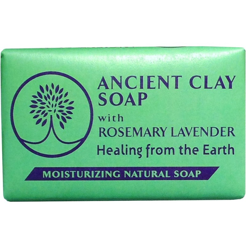 Clay Soap Rosemary Lavender Zion Health 6 oz Bar