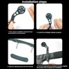 NELboNs Bike Computer Adapter Bracket Compatible with Gar min, Bry