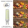 Lxcom Lighting G9 LED Corn Bulb Dimmable 2 Pack 15W