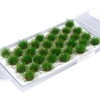 Static Grass Tuft,32 PCS Model Grass Tufts Terrain Resin Static