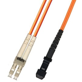 25M Multimode Duplex Fiber Optic Cable (62.5/125) - LC to MTRJ