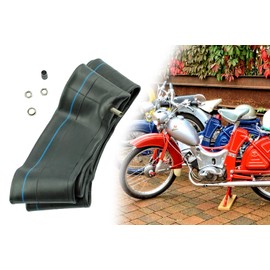 BISOMO Hose 2 1/4 x 19 inches, 2.25 x 19 inches - 2 1/2 x 19 inches, 2.50 x 19 inches for Simson SR2, SR2E, S53, S83, Sperber-BR, Valve TR4 Straight