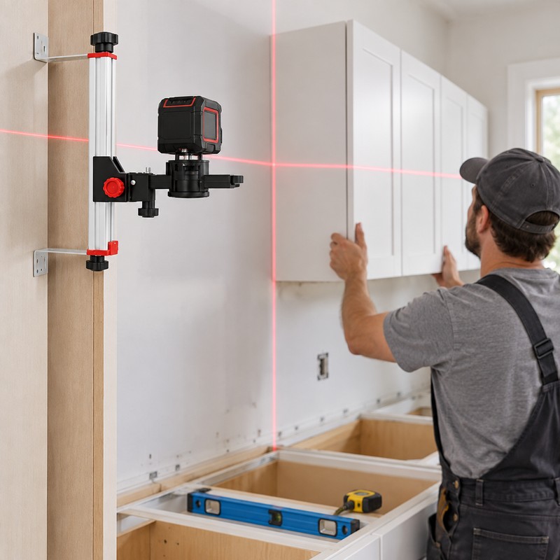 Adjustable Laser Level Bracket 200mm – Aluminum Alloy Mount with