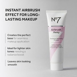 No7 Airbrush Away Radiance Boosting Primer 1 oz