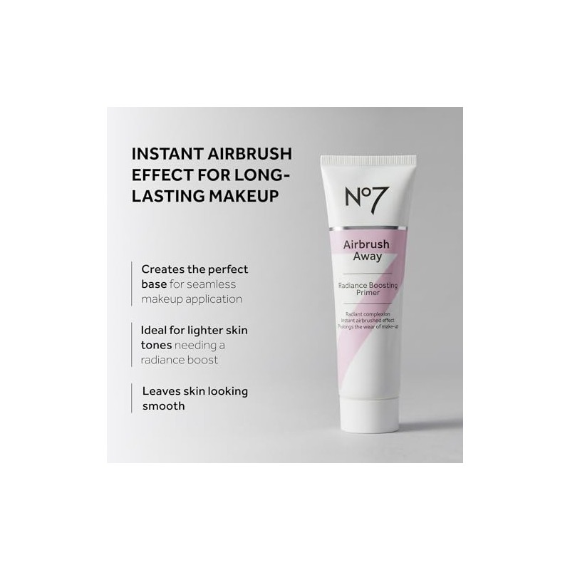 No7 Airbrush Away Radiance Boosting Primer 1 oz
