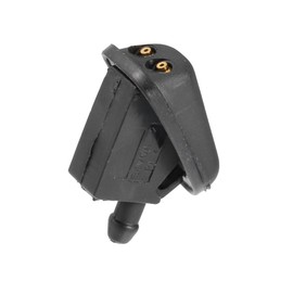 Motoforti Windshield Wiper Washer Nozzle Spray Jet, for Mini Cooper 2002-2008, Plastic, No.61667146377, Black