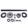 FUWTLP Jackshaft Go Kart Minibike Complete Jackshaft Kit 3/4" X