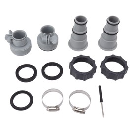 Pool Hose Adapter Replacement Hose Adapter with Collar for Threaded Connection Pumps