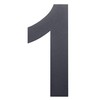 nanlyiau Stainless Steel House Number, House Number, Anthracite, Solid Steel