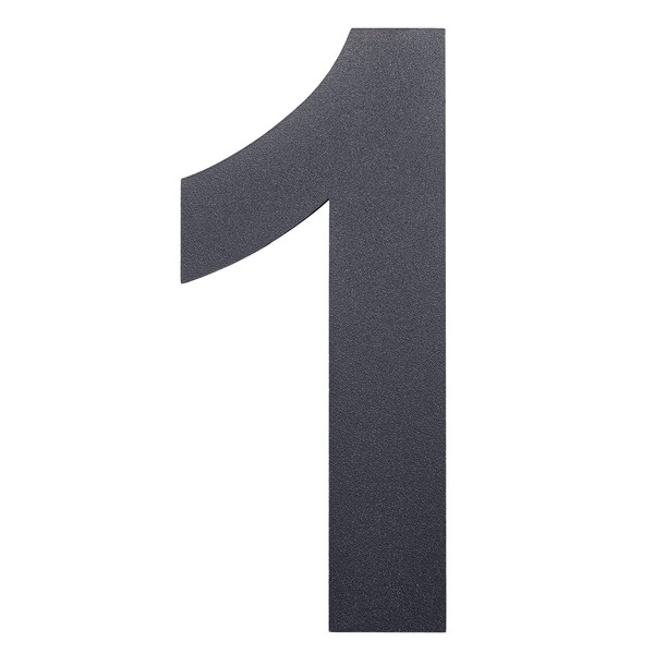 nanlyiau Stainless Steel House Number, House Number, Anthracite, Solid Steel