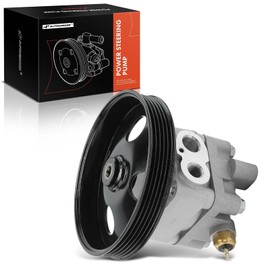 A-Premium Power Steering Pump with Pulley Compatible with Mitsubishi Eclipse 2000-2001, Galant 1999-2000, 2.4L, Replace# MR333534