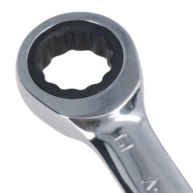 AB Tools 19mm Stubby Ratchet Combination Spanner Metric Wrench 72