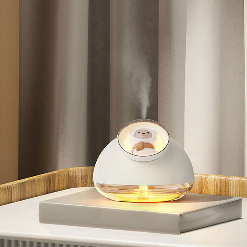 Tabletop Aromatherapy Humidifier Rechargeable Large Capacity Aroma Humidifier for Bedroom