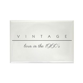 CafePress Vintage 1960 Magnets Rectangle Magnet, 3"x2" Refrigerator Magnet