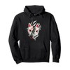 Kitsune Samurai Fox Nine-Tailed Mask Art Anime Pullover Hoodie