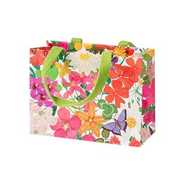 Caspari Halsted Floral Small Gift Bags - 1 Each