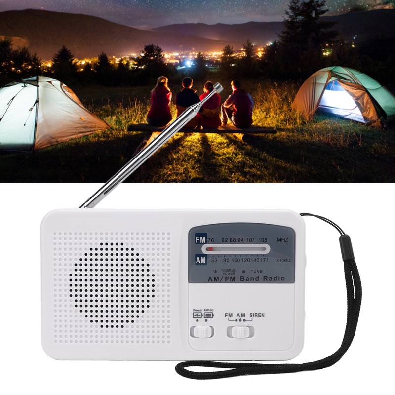 Solar Charging Emergency Radio Hand Crank Radio Multiband AM FM