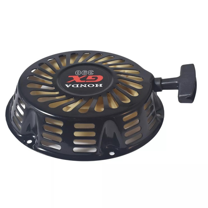 For BLACK PULL START RECOIL STARTER For HONDA GX390 13HP