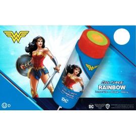 Blue Bunny Wonder Woman Cool Tube Rainbow Ice Cream (Blue Bunny) Truck Sticker 8"x 5"