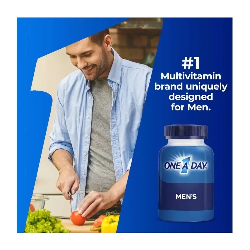 One A Day Vitaminas Premium Hombre (200 Tabletas) Americano Sin