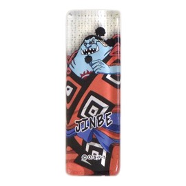 "One Piece" 126559 Jinbee Straw Hat Crew Glass Chopsticks Rest 0.8 x 2.4 inches (2 x 6 cm), Made in Japan