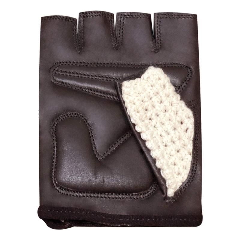 Prime Finger Less Net Cycle Padded Gloves Biker Fitness Gym