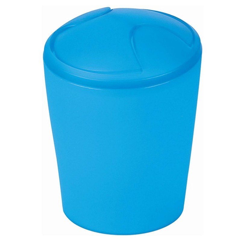 Spirella Move Polypropylen Laundry Bin, Frosty Blue