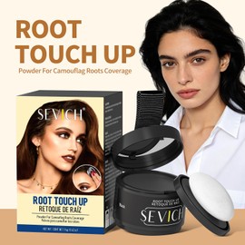 Hairline Powder, Gray Root Touch Up, Sweatproof, Dark Brown