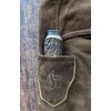 Hirschhorn Lederhosen Hip Flask "Bavarian Crests"