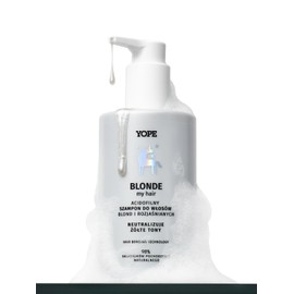 YOPE Shampoo for lightened and blonde hair | Neutralizes yellow tones | BLONDE 300ml