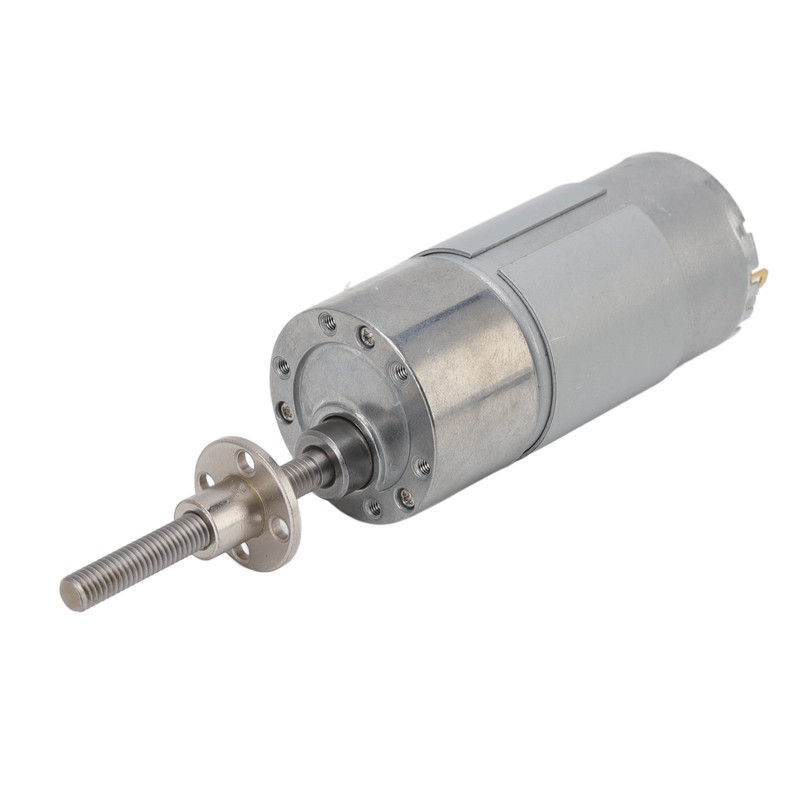 DC24V Self Locking Worm Gear Motor High Torsion Speed Reduction