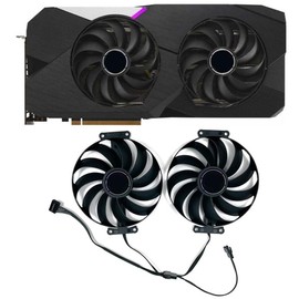 Graphics Card Cooling Fans Suitable for ASUS ATS RTX 3060 Dual RTX 3060Ti 3070 Series Desktop FDC10U12S9-C 95mm 12V 0.45A 7Pin 6wires Video Card Cooler Fans GPU Fan (2PCS)